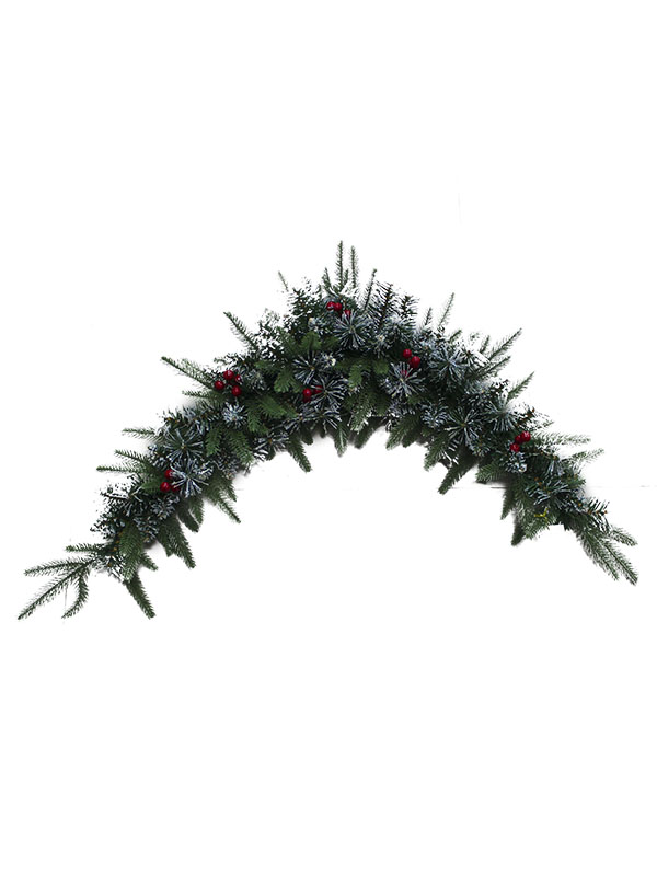 PE PVC Christmas Garland-SW