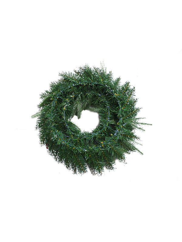 Ring Small Christmas Garland-PE PVC SW
