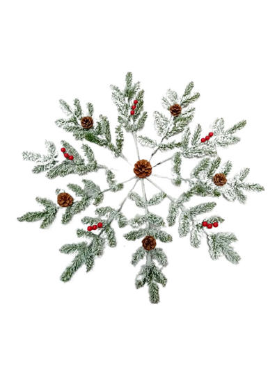 Other Special Snowflake Shape Christmas Decorations-SWFL206002