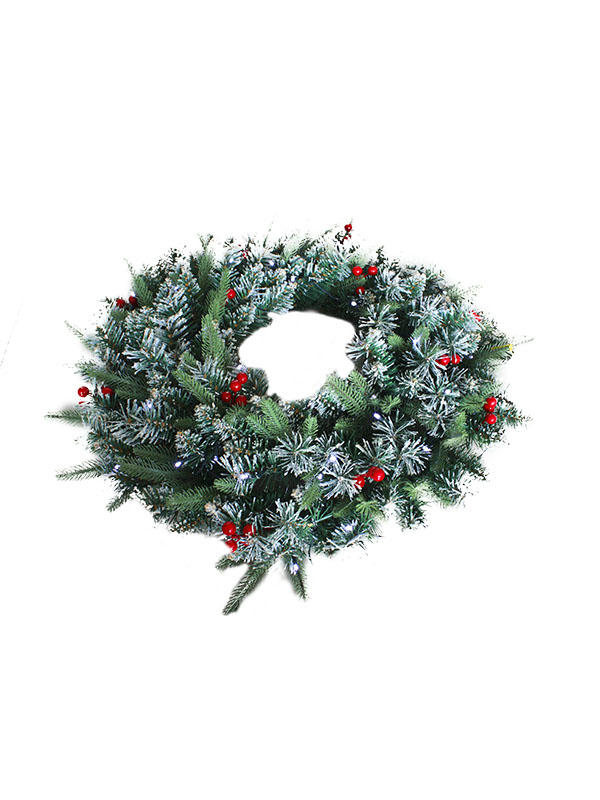 Mixed Decorations Artificial Christmas Garland-PE PVC SW