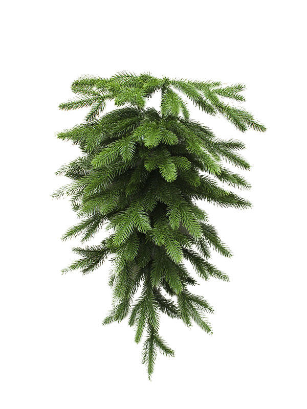 Conical Pine Leaves Christmas Garland-SWAG