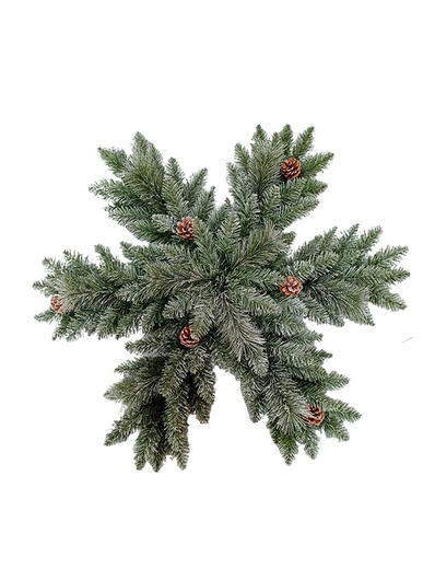 Other Special Snowflake Shape Christmas Decorations with Pine Cones