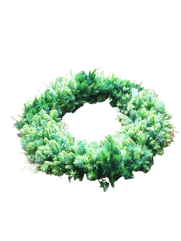 PE Artificial Christmas Wreath-WPE16150