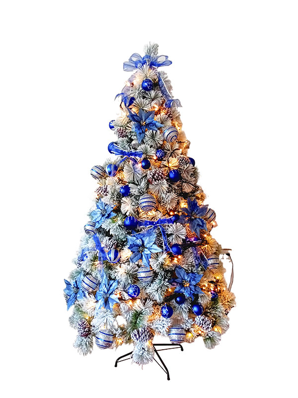 PVSW 210CM Snow Christmas Tree