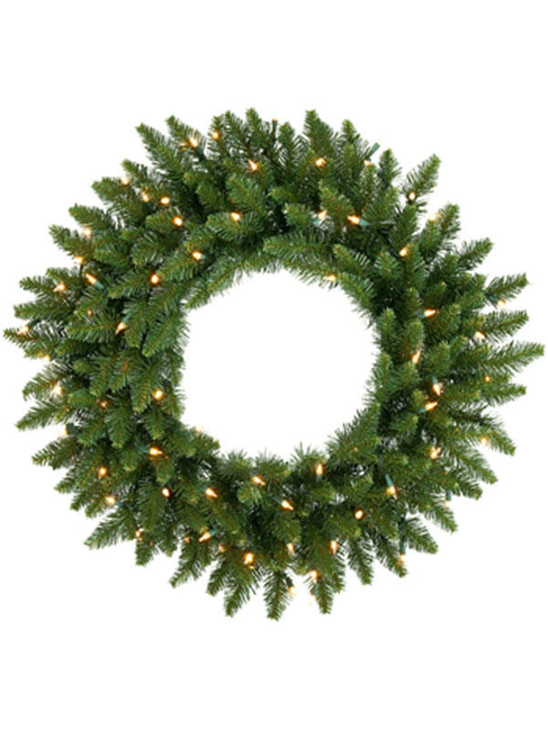 Artificial Christmas Wreath With Led Lights-10