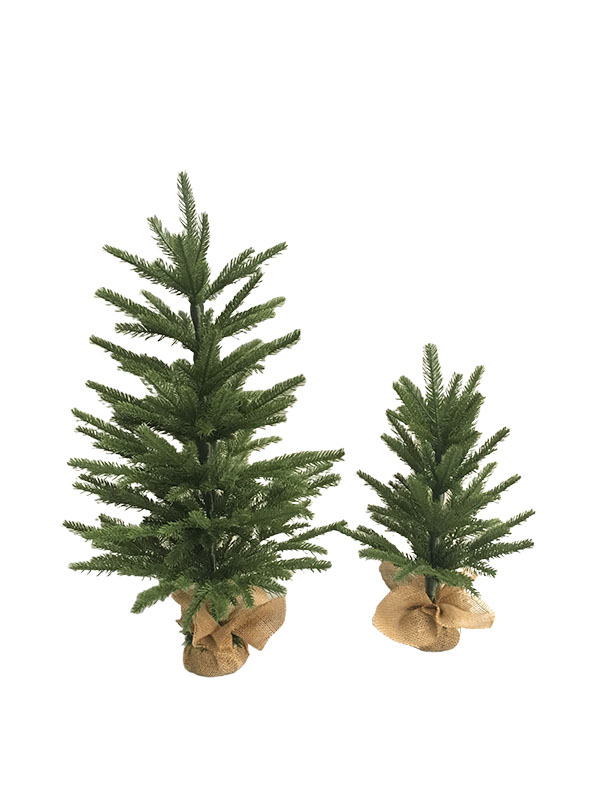 PE Series-60CM Small Table Christmas Tree Linen Cloth Foot