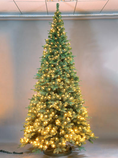 8ft Artificial Christmas Tree PE Mixed Tree